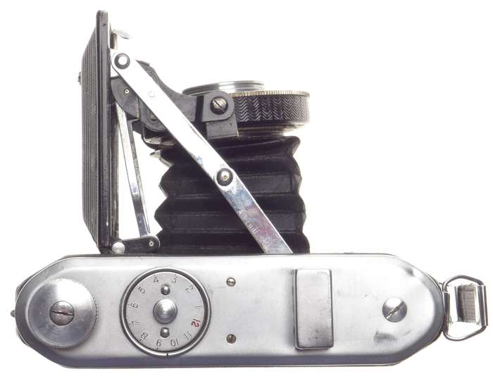 ENSIGN 75mm Ensar Anastigmat F4.5 Compur folding film camera