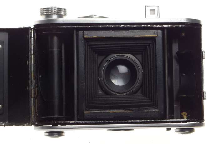 ENSIGN 75mm Ensar Anastigmat F4.5 Compur folding film camera