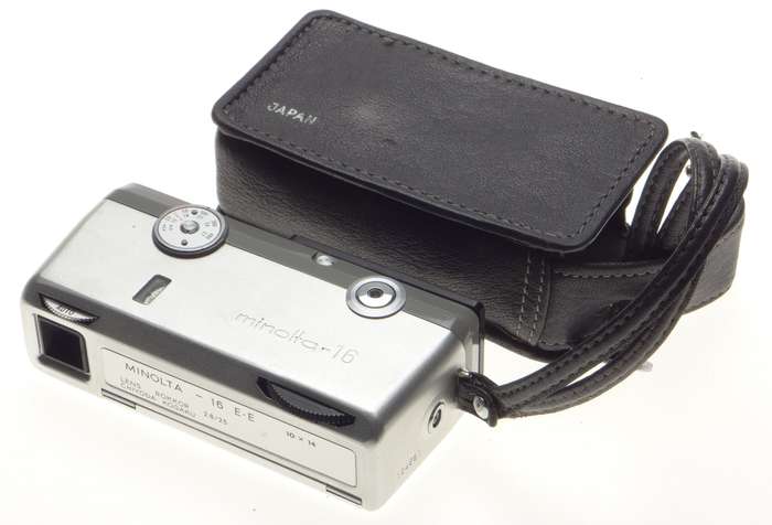 Minolta-16 ND4x Sub Miniature spy film camera Rokkor 2.8/28