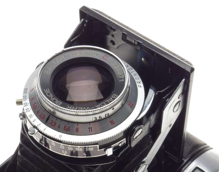 BALDA 120 Vintage film camera Baltar 2.9/80 C f=80mm cased