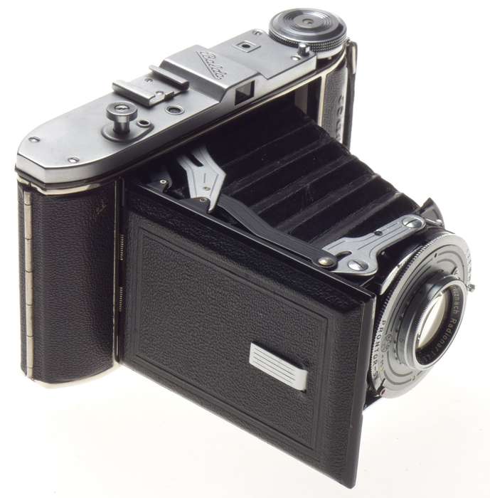 Balda 120 Vintage film camera Radionar 4.5/105 Schneider cased Strap