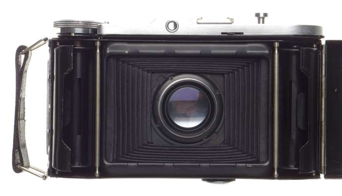 Balda 120 Vintage film camera Radionar 4.5/105 Schneider cased Strap