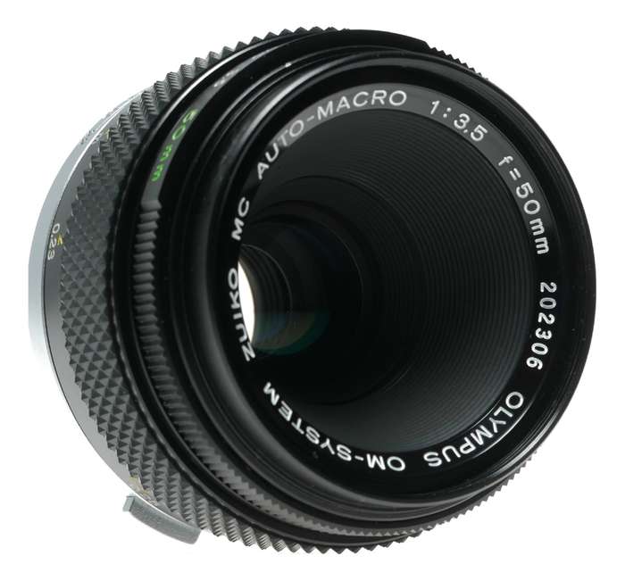 Olympus OM MC Auto-Macro 1:3.5 f=50mm SLR Camera Lens