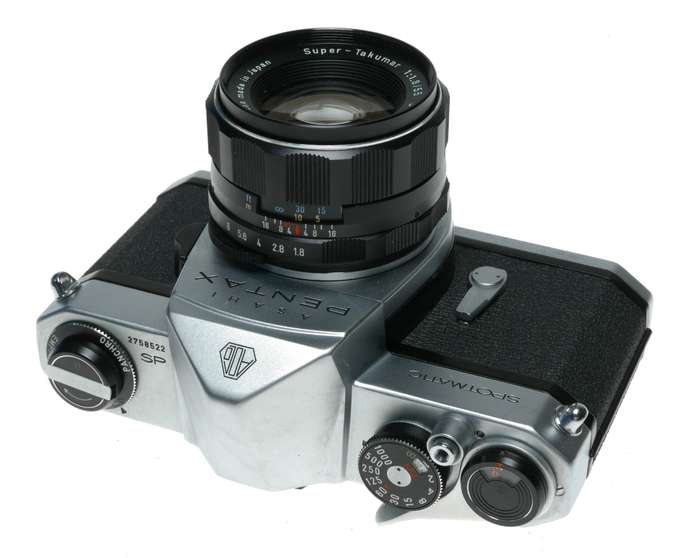 Pentax SP Spotmatic 35mm Film SLR Camera Super Takumar 1:1.8/55 Pouch