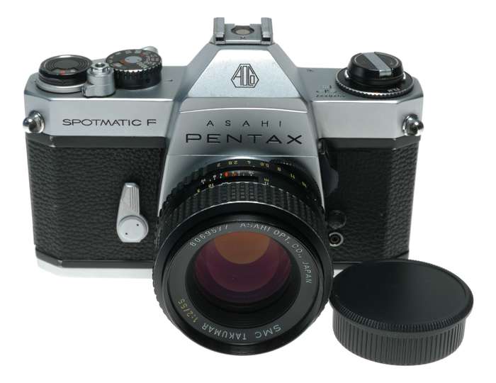 Pentax SPF Spotmatic F 35mm Film SLR Camera SMC Takumar 1:2/55
