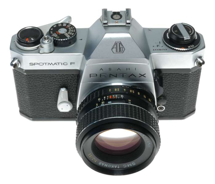 Pentax SPF Spotmatic F 35mm Film SLR Camera SMC Takumar 1:2/55