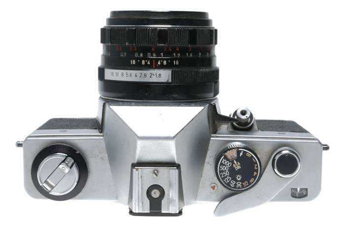 Praktica LTL 35mm Film SLR Camera M42 Pentacon Auto 1.8/50