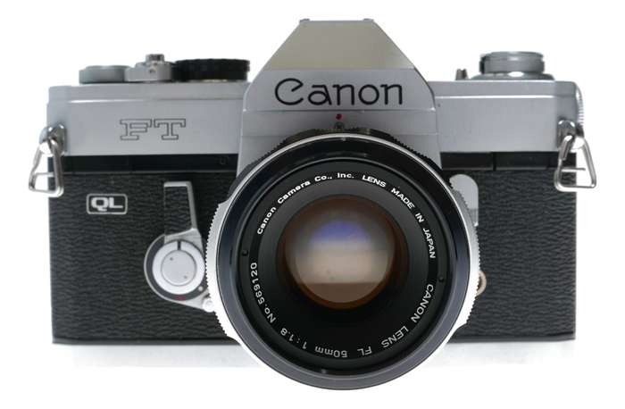 Canon FT 35mm Film SLR Camera QL 1:1.8 50mm FL Original Case