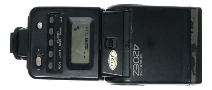 Canon Speedlite 420EZ A-TTl Camera Shoe Mount Flash Unit