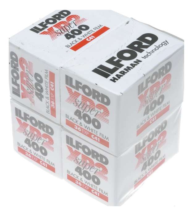 Ilford XP2 Super 400 Black White 35mm Camera Film 36 Exp C41 Feb2009