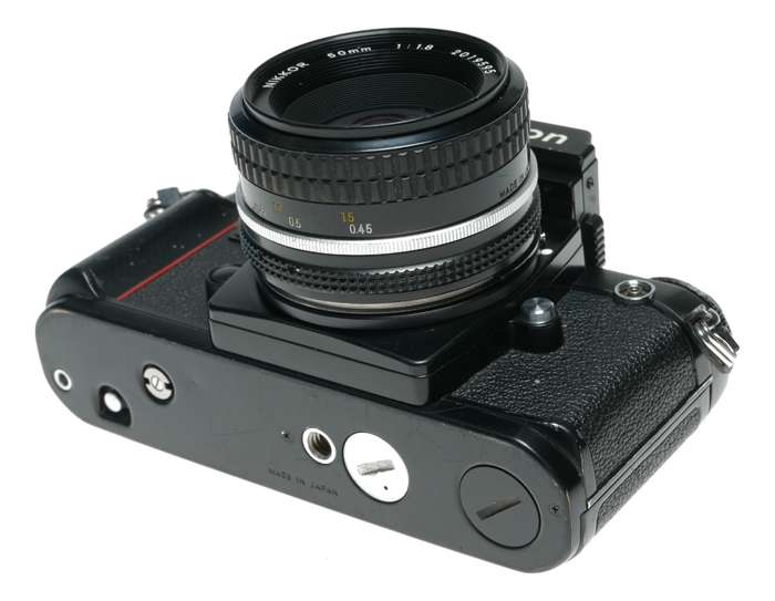 Nikon F3 35mm Film Professional SLR Camera Nikkor 1.8/50
