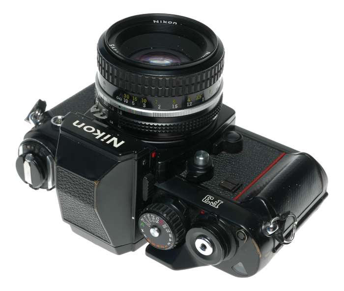 Nikon F3 35mm Film Professional SLR Camera Nikkor 1.8/50