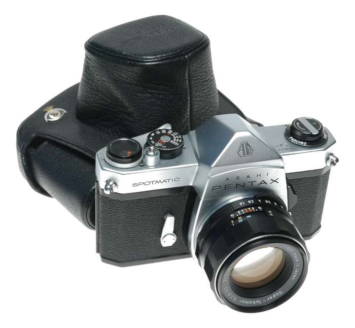 Pentax SP Spotmatic 35mm Film SLR Camera Super Takumar 1:1.8/55 Pouch