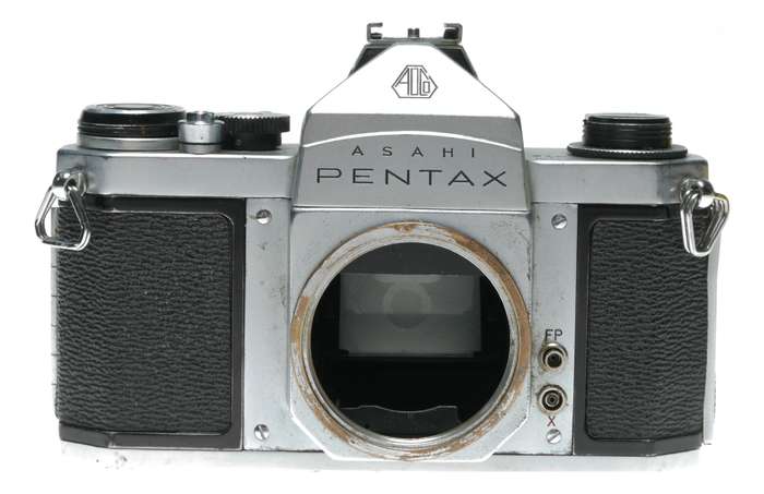 Pentax S1a 35mm Film SLR Camera Body with Accessory Shoe Mount