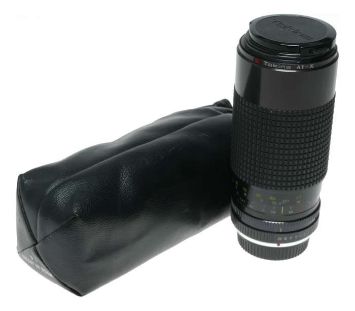 Tokina AT-X 1:4-5.6 50-250mm PK Mount Pentax Camera Zoom Lens