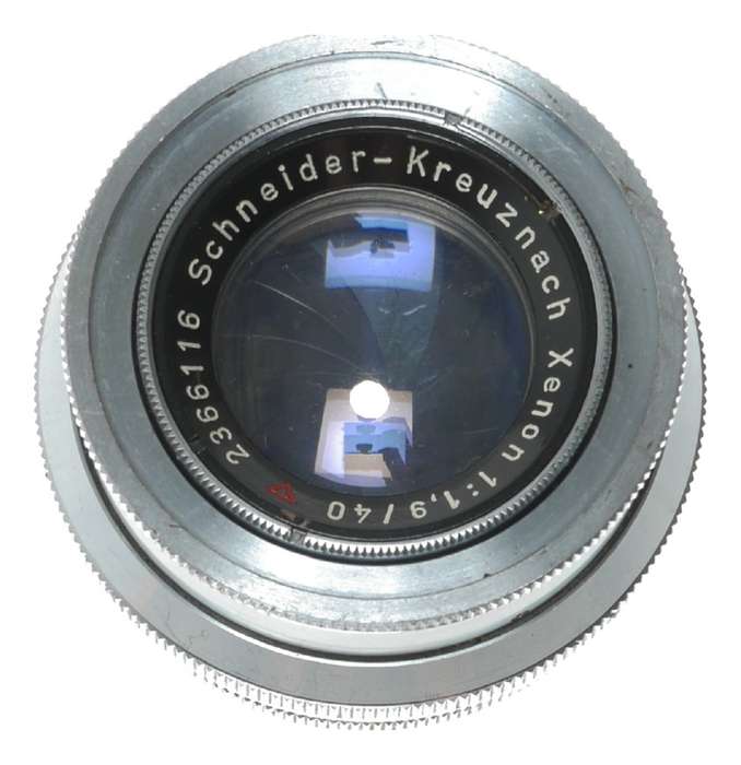 Schneider Xenon 1:1.9/40 Berning Robot Camera Lens Rare