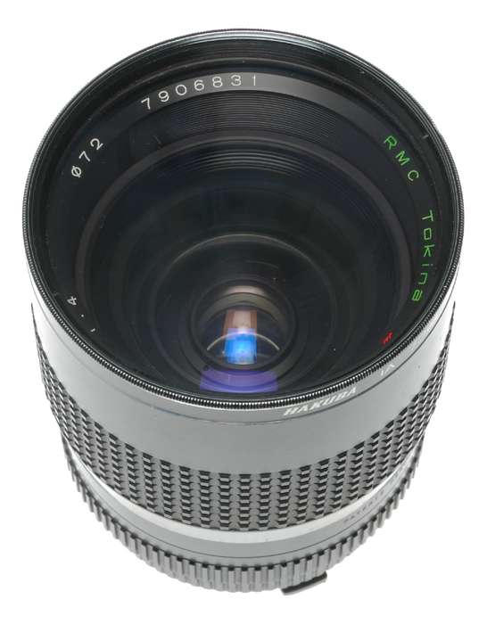 Tokina RMC 28-85mm 1:4 Olympus Camera Zoom Lens OM Mount