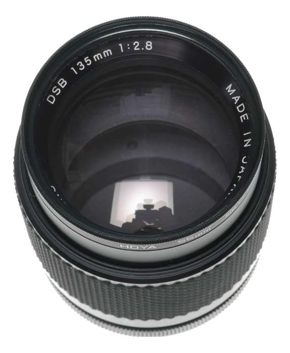 Yashica DSB 135mm 1:2.8 Tele Photo SLR Camera Lens Contax Mount