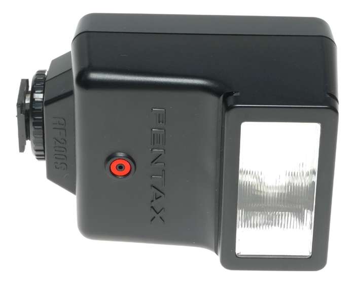 Pentax AF 200-S Camera Hot Shoe Flash in Pouch Original Box
