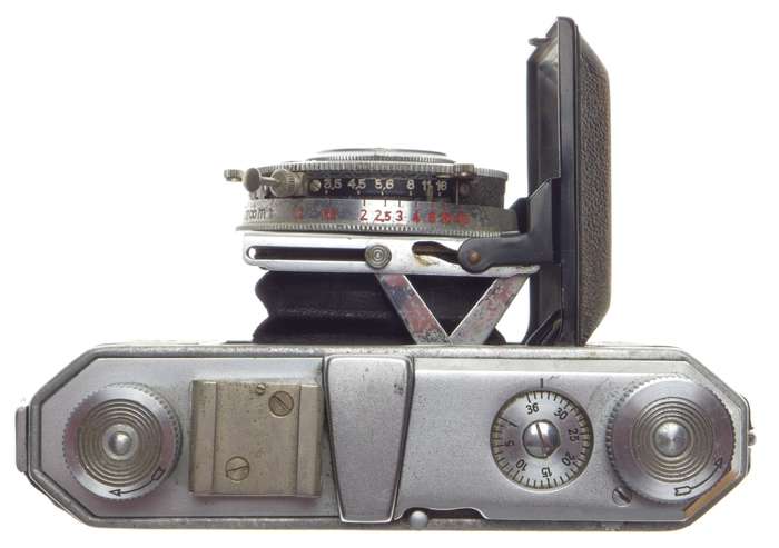 Kodak RETINA vintage 35mm folding camera Anastigmat Ektar f3.5 f=5cm lens Compur rapid shutter - Kod