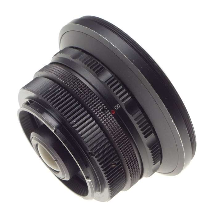 SPIRATONE Fish-eye 1:8 f=12mm Ultra-wide angle lens 8/12mm caps and case