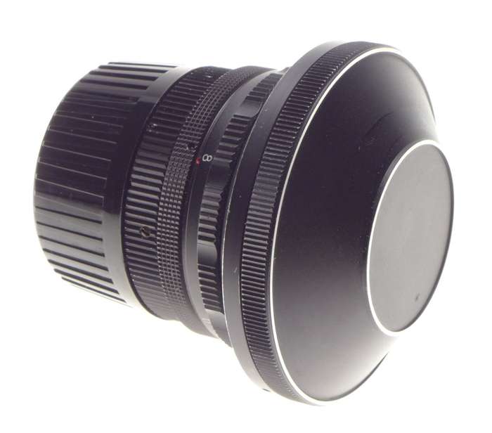 SPIRATONE Fish-eye 1:8 f=12mm Ultra-wide angle lens 8/12mm caps and case