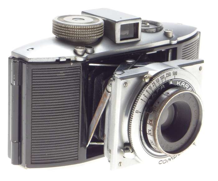 Agfa Karat classic vintage film camera Solinar 3.5 f=5cm lens used condition