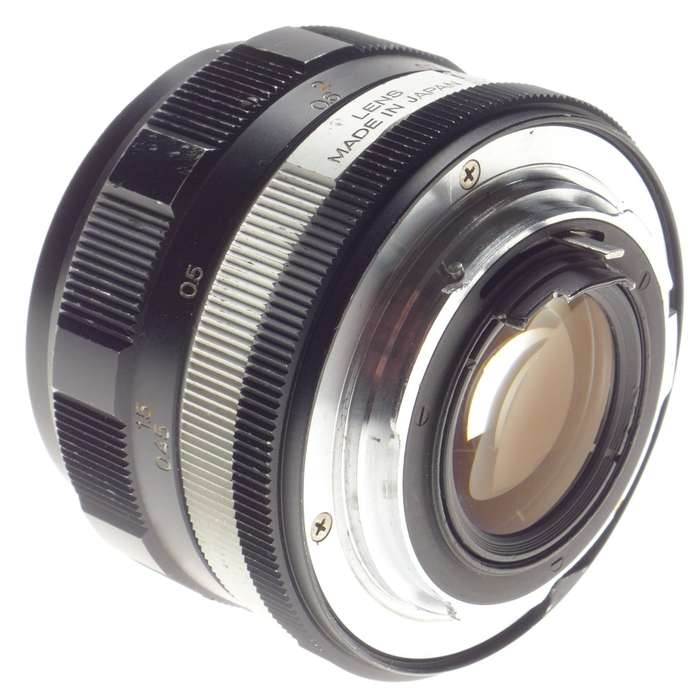 Konica HEXANON 1:1.4 f=57mm Vintage SLR film camera lens bayonet mount with coated optics 1.4/57