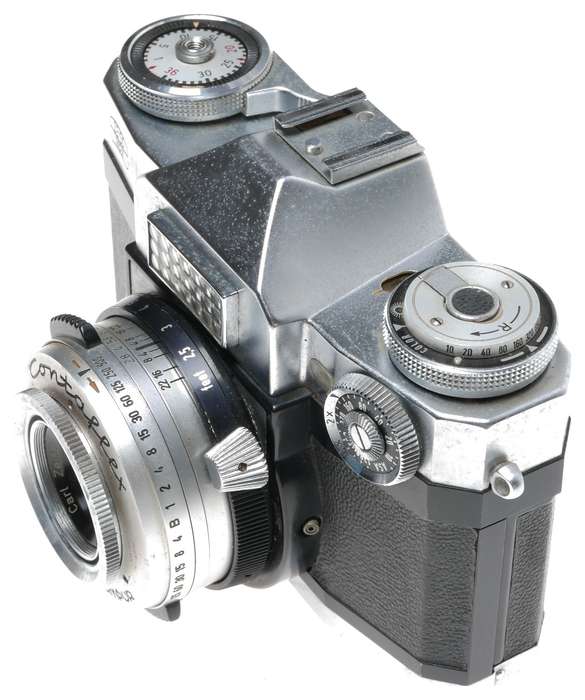 Zeiss Contaflex compur synchro Tessar 2.8/50 film camera