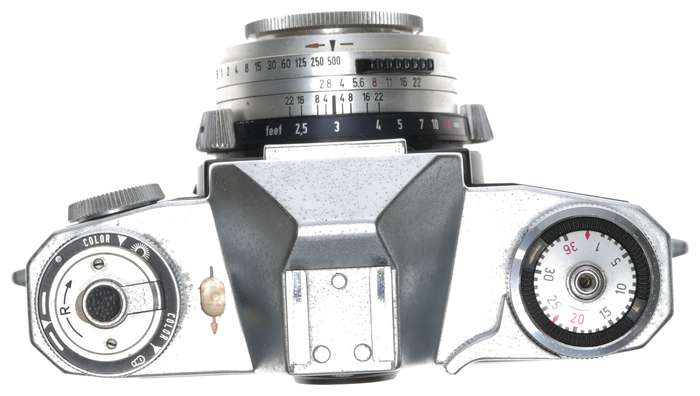 Zeiss Contaflex compur synchro Tessar 2.8/50 film camera