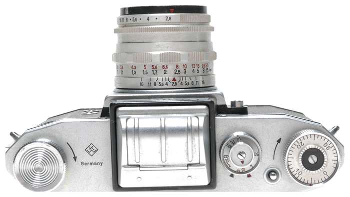 Praktica FX 2 camera Jena 2.8 f=50mm lens case excellent outfit