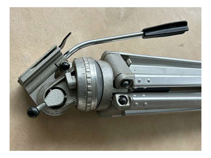 16mm Tripod vintage aluminium camera accessory original used