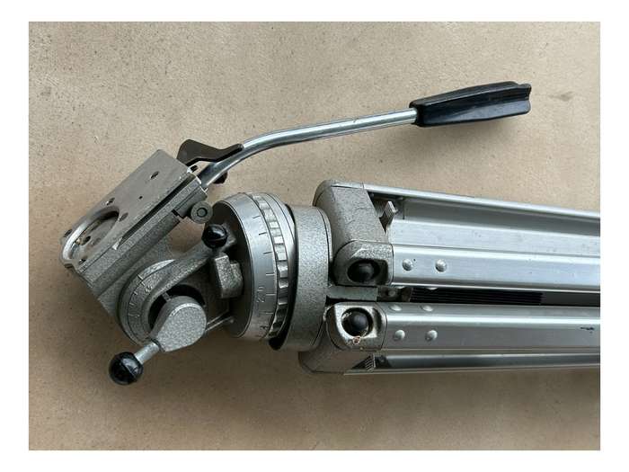 16mm Tripod vintage aluminium camera accessory original used