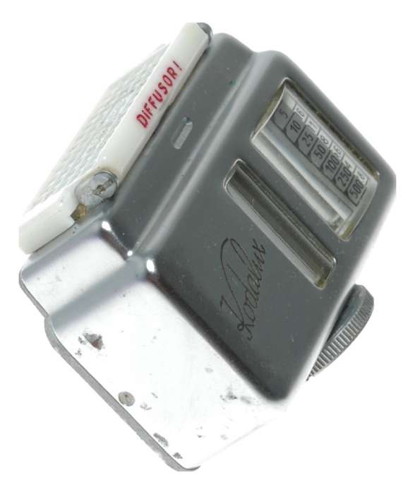 Kodak Kodalux Gossen Shoe Mount Camera Lightmeter Early Model in Keeper