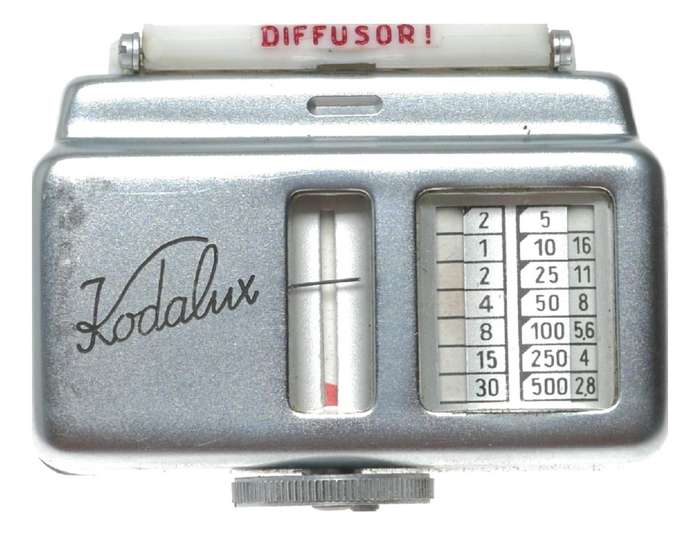 Kodak Kodalux Gossen Shoe Mount Camera Lightmeter Early Model in Keeper