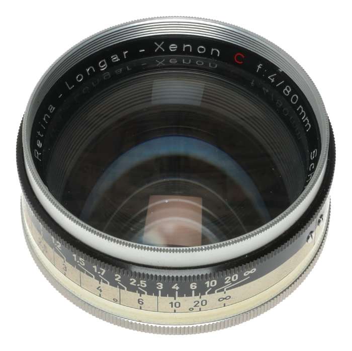 Kodak Retina Schneider Longar-Xenon f:4/80mm Lens Shade Hood T1/60 Close Up