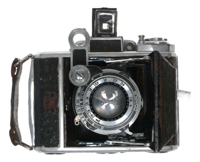 Zeiss Super Ikonta 531 Folding Roll Film Camera Novar 1:3.5 f=7.5cm