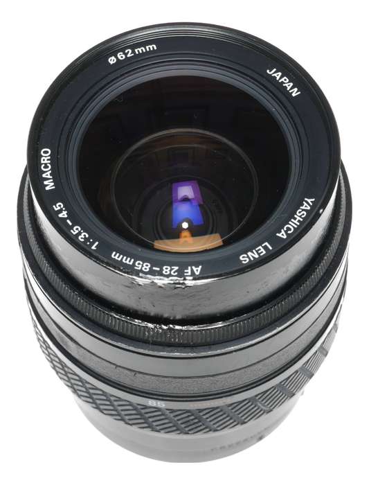 Yashica SLR Camera Macro Zoom Lens AF 28-85mm 1:3.5-4.5