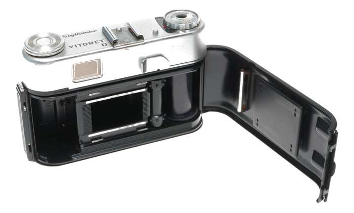 Voigtlander Vitoret D 35mm Film Camera Lanthar 2.8/50 Free Shipping