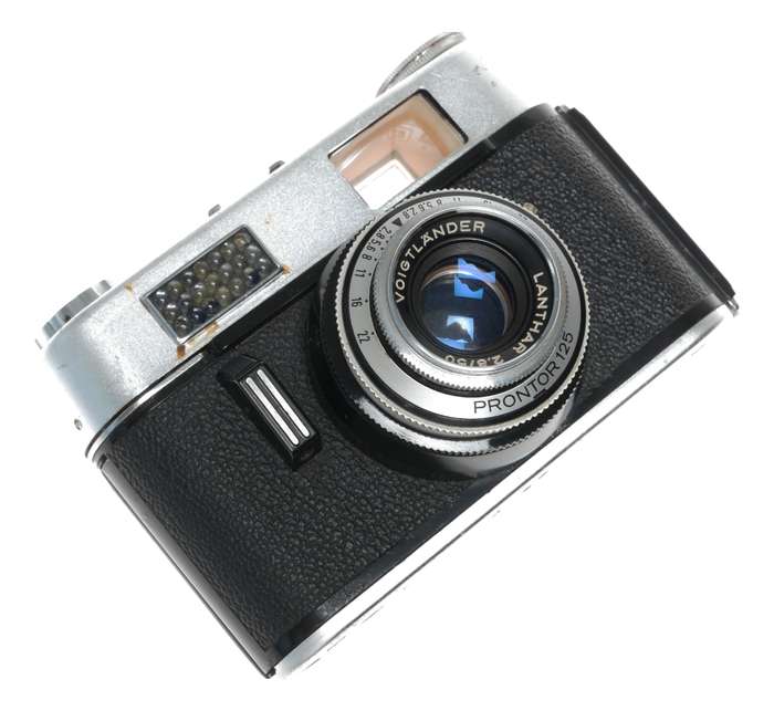 Voigtlander Vitoret D 35mm Film Camera Lanthar 2.8/50 Free Shipping