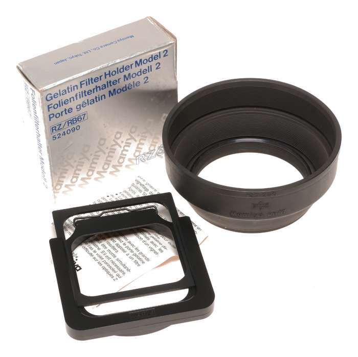 Mamiya RB67 Medium Format Lens Hood Gelatine Filter Holder Nr.2