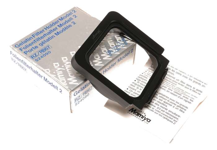 Mamiya RB67 Medium Format Lens Hood Gelatine Filter Holder Nr.2