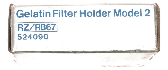 Mamiya RB67 Medium Format Lens Hood Gelatine Filter Holder Nr.2