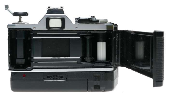 Pentax MX camera 35mm film grip motor SMC pentax-M 1.7/50mm Asahi - Pentax