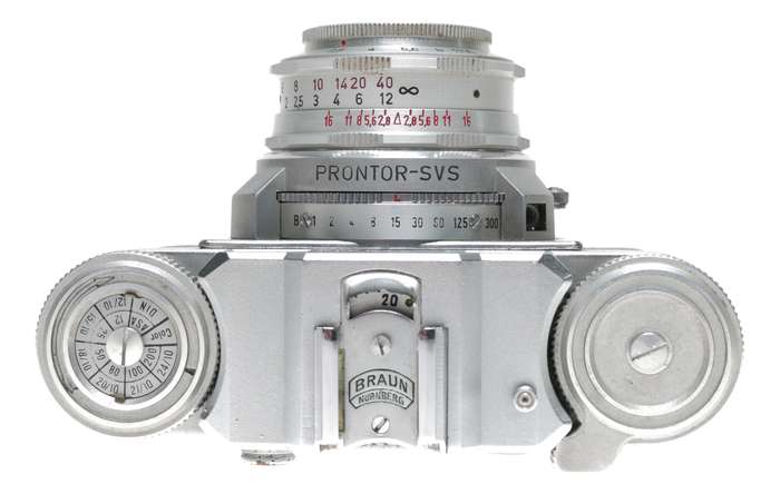 Braun Super Paxette E-Staeble-Kata 1:2.8/45 film camera with case