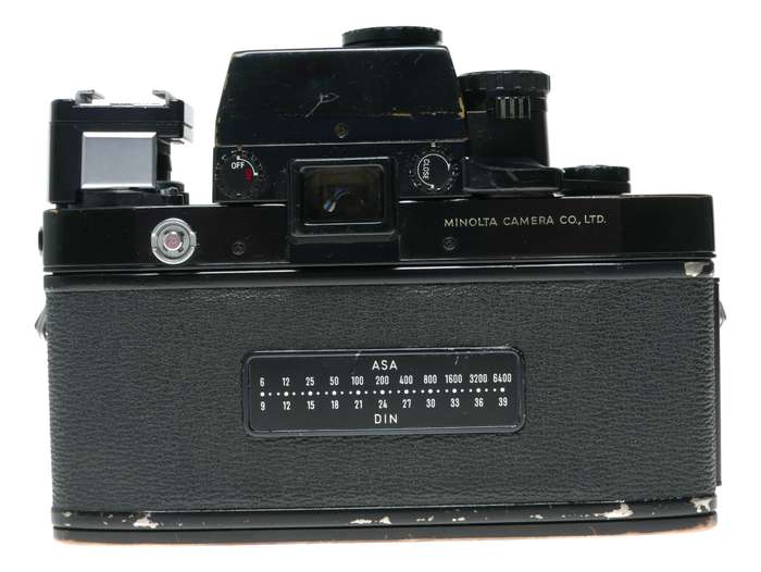Minolta X-1 35mm Film SLR Pro Camera MD W.Rokkor 1:3.5 28mm