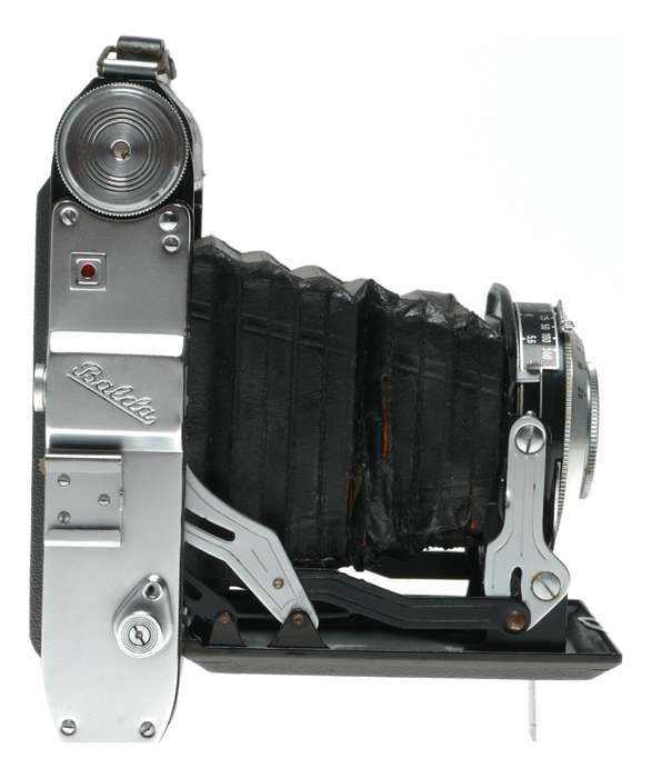 Balda Baldalux 6x9 Folding 120 Roll Film Camera Radionar 4.5/105
