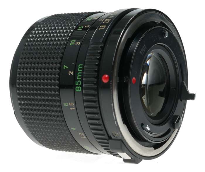 Canon FD 85mm 1:1.8 Portrait SLR Camera MF Telephoto Lens