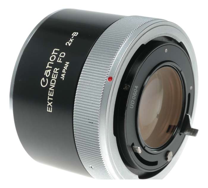 Canon Extender FD 2x-B Tele Converter with Caps in Keeper
