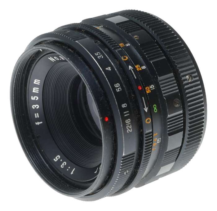 Soligor 1:3.5 f=35mm Wide Angle Lens M42 Camera Mount